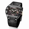 Black Automatic Skeleton Watch Wryst ETA 2824 | Open Case Back