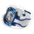 Montre Blanche et Bleue Wryst SX300 en Acier Pour Homme