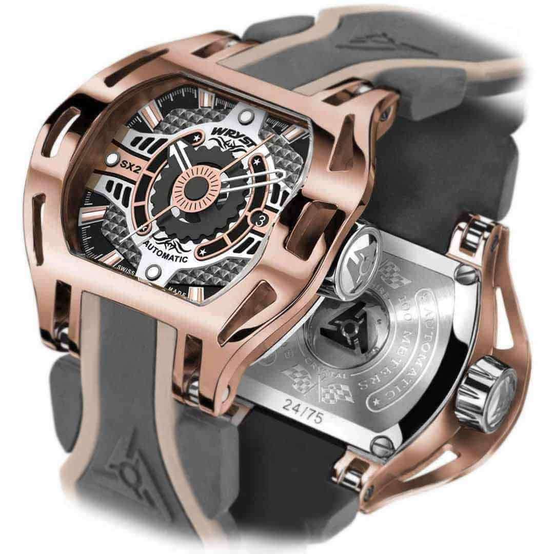 Reloj Automático Oro Rosa Wryst SX2