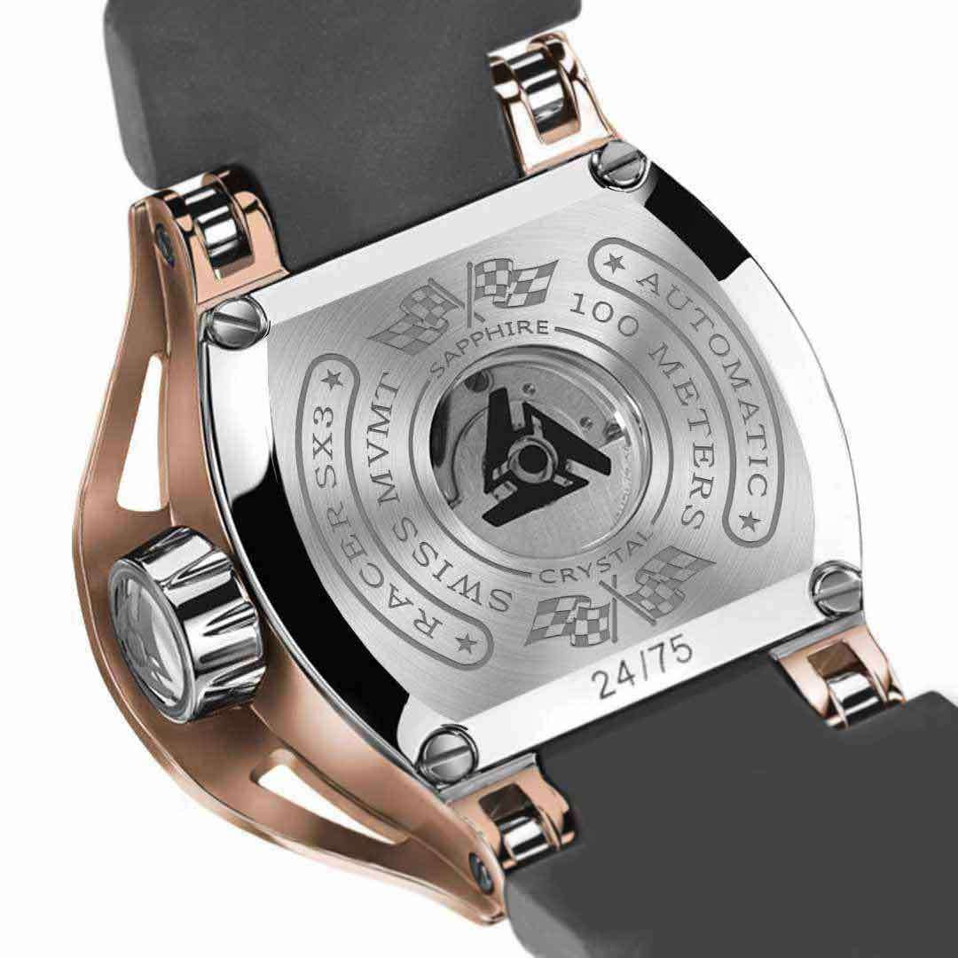 Montre Automatique Wryst Racer Or Rose