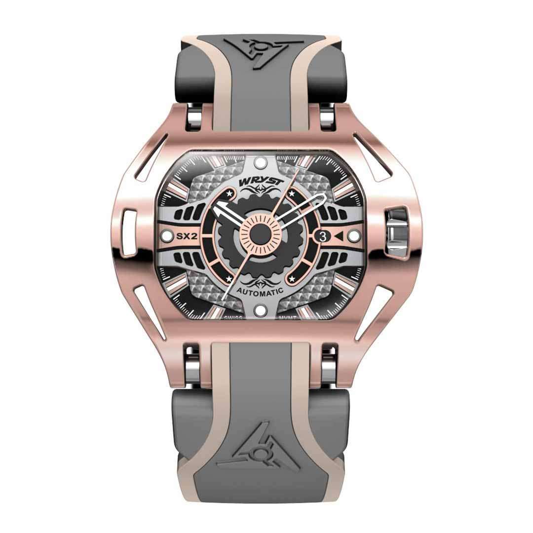 Montre Automatique Suisse Or Rose