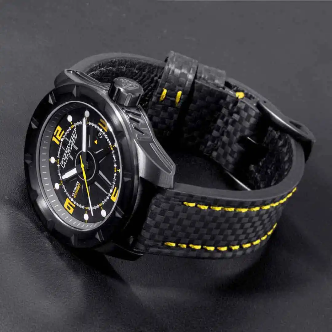 Reloj edición limitada suizo negro