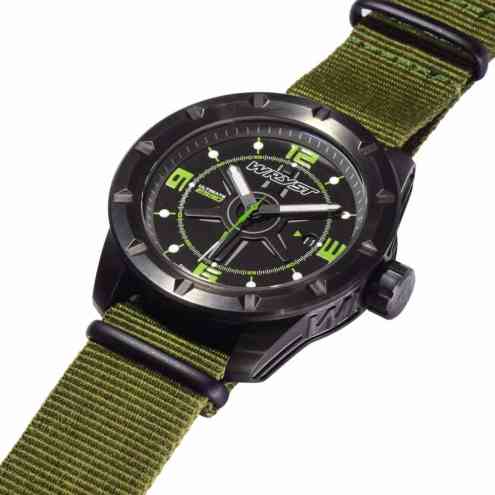 The green Swiss army nato strap watches for the Air Force military