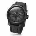 Reloj Negro Resistente al Rayado