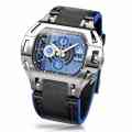 Montre Cadran Bleu Force SX230 | Chronographe Luxe Homme de 50 mm