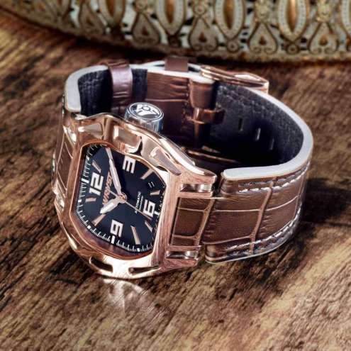 Roségoldene Uhr Wryst SX5 Automatik Für Männer