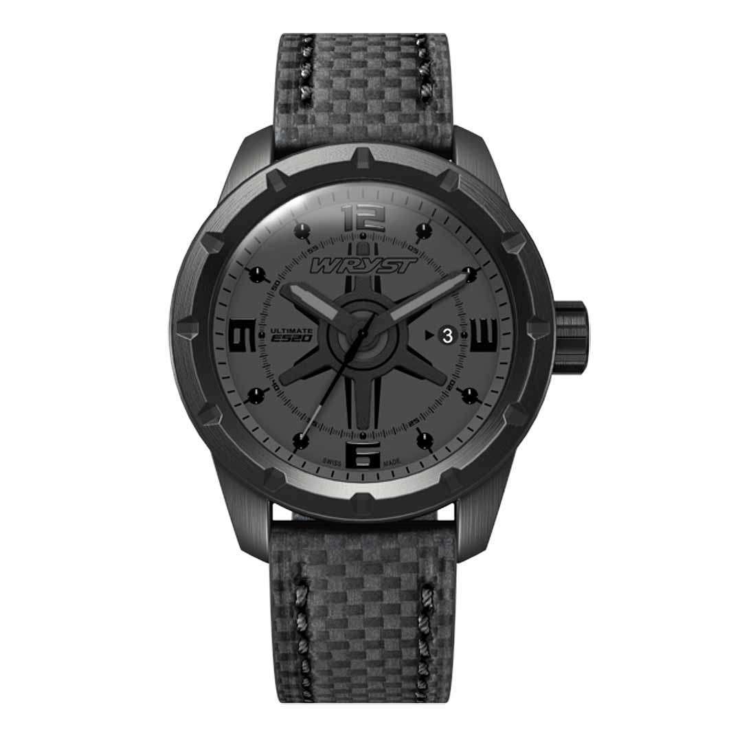 Reloj Negro Resistente al Rayado