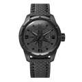 Reloj Negro Resistente al Rayado