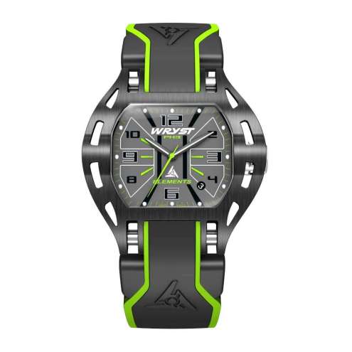 Reloj Suizo Negro y Verde