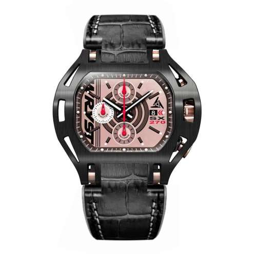 Reloj Negro y Dorado para Hombre Wryst