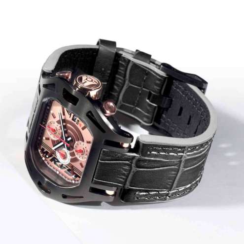 Montre noire et Or rose Wryst SX270 pour homme | Un choix exclusif