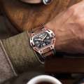 Man wearing a luxury high end watch SX5 in rose gold