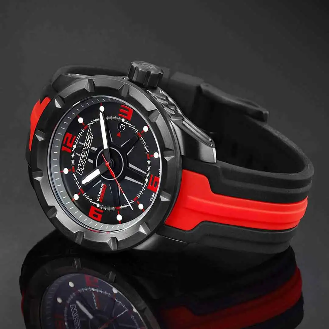 Wryst Ultimate ES60 Red Watch 200 Meters