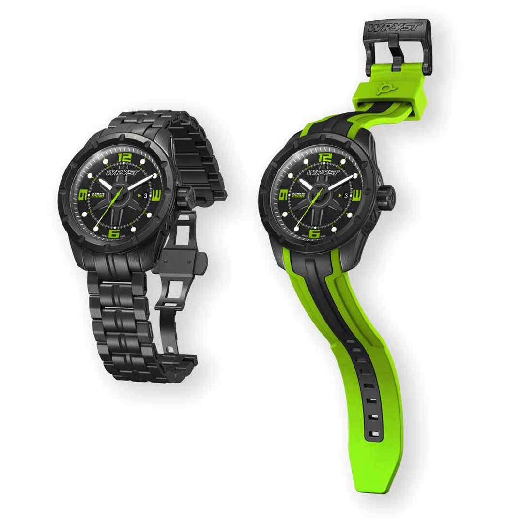 GOLDEN HOUR Luxury Stainless Steel Analog Digital Watches for Men Male  Outdoor Sport Waterproof Big Heavy Wristwatch