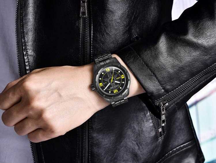Relojes negros Wryst para hombre Ultimate