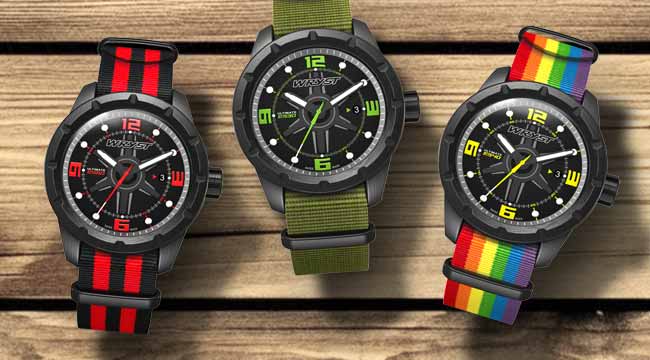 Nouvelles montres à bracelet nato Wryst