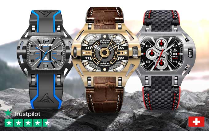 Mens Luxury Watches Business Chronograph Dress Waterproof Leather Strap  Analog Quartz Wrist Watch (Silver Black) : Amazon.in: Fashion