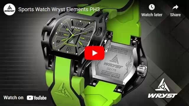 Vídeo Reloj deportivo Wryst Elements PH3