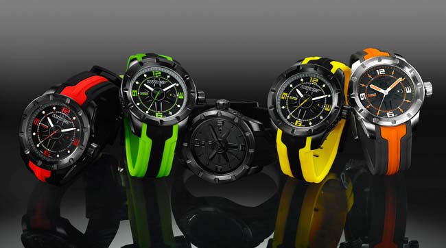 Black Mens Watch Wryst ES20  Tough and Resistant Black Watches