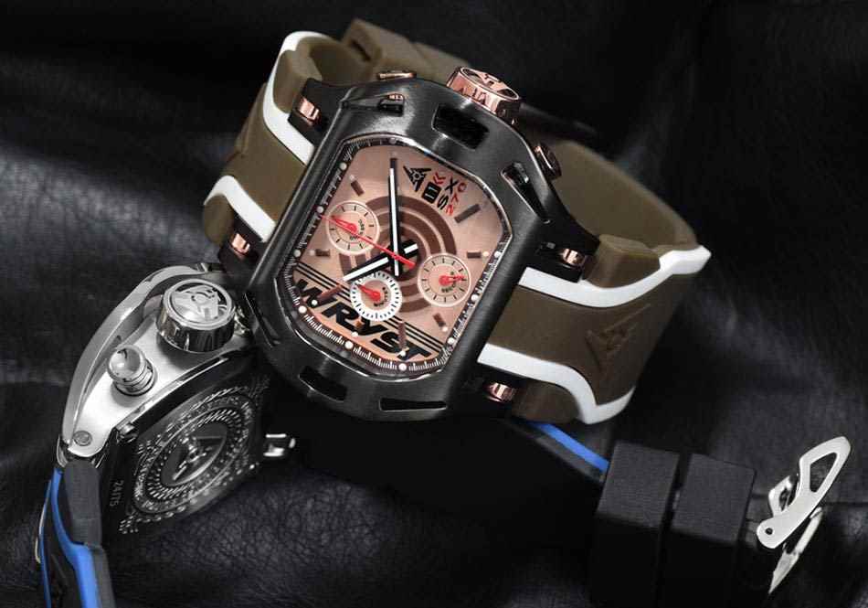 Choisissez votre montre de luxe Or Rose et Noire