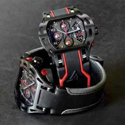 Carbon fiber swiss watch for car racing Motors